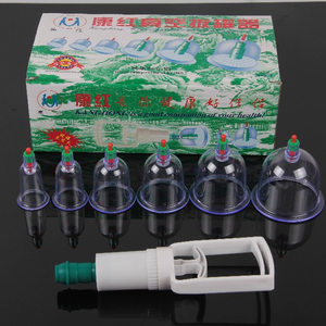 6 Cangkir Pijat Bekam Medis Cina untuk Kesehatan dalam Perlengkapan Alat - Product Image 1