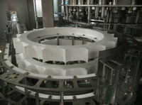 Roue étoilée personnalisée en UHMWPE pour les pièces de guidage de convoyeur de machine de remplissage de bouteilles