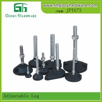 Pieds de table télescopique et ajustables, certifié ce, professionnels