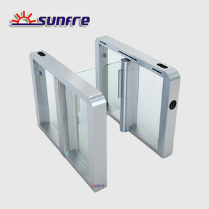 Cina fabbrica 304 sicurezza porta a cancello singolo in acciaio inossidabile veloce attraverso la costruzione cancello d'ingresso Design cancelli a barriera a battente - Product Image 6