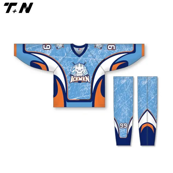 Jersey Hoki Kosong Murah Kustom/Jersey Hoki untuk Dijual/Jersey Hoki Es Cina