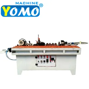 Woodworking Edge Banding Machine with Trimming cutting buffing PVC manual edge bander WF50D