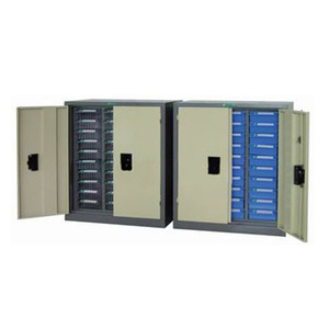 Multiple optional drawer plastic parts cabinet electronic component storage cabinet
