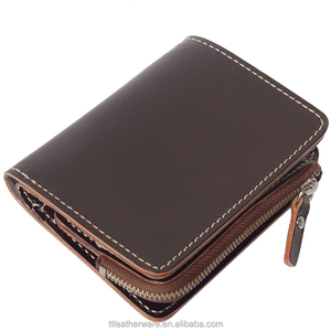 <b>Brown</b> Veg Tanned Leather Bifold <b>Wallet</b> for <b>Man</b> - Product Image 6