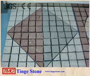Cubetti di granito pavimentazione in pietra di forma quadrata per strada - Product Image 2