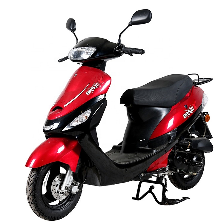 2022 High Quality Single Cylinder 4-Stroke Engine Gas Motor Scooter 50cc Gasoline Moped Motorcycle Scooter