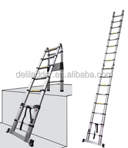 New Multi Purpose Aluminium Folding Telescopic <strong>a</strong> <strong>Frame</strong> Shape Extendable <strong>Ladder</strong> - Product Image 3