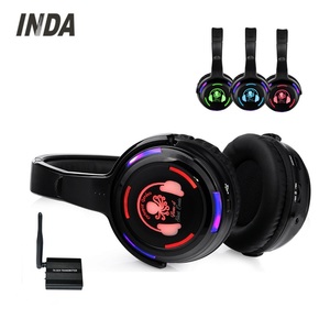 500m Hifi Stereo Over-Ear Tai Nghe Không Dây LED Pin Yên Tĩnh Đảng 3-5 Kênh TWS Tai Nghe Tai Nghe Tai Nghe Tiếng Ồn Hủy Bỏ - Product Image 4