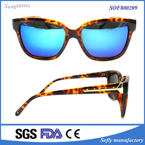 Demi cantado 2016 Taiwan Demi Marco gafas de Sol con Lente Polarizada Espejo Esmeralda - Product Image 1