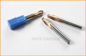 Carburo de punta esférica fresas, pulgadas mm, TiAlN acabado, desbaste y acabado de corte 30 degree delix - Product Image 3