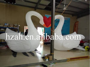 Çift Şişme Kuğu Arch/Şişme Çiçek Düğün için - Product Image 3