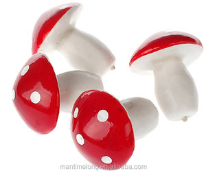 Champignons en mousse pour micro-paysage, bonsaï, jardinage, accessoires de <span class=keywords><strong>jardin</strong></span>, décorations, piquets, artisanat, mtl - Product Image 3