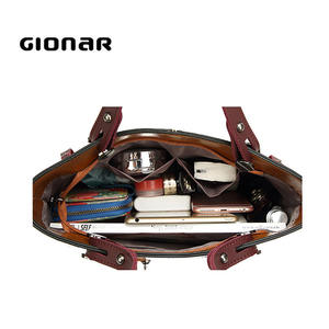 Borsa a Mano in Vera Pelle di Alta Qualità per <span class=keywords><strong>Donna</strong></span>, Stile Classico Britannico, <span class=keywords><strong>Marca</strong></span> di Design - Product Image 6