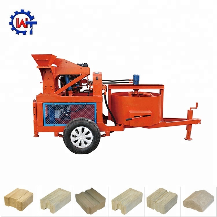 Machine de chine! WT1-20 M7M1 briques hydraform bon prix