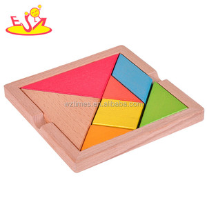 2017 del commercio all'ingrosso migliore bambini mente creativa <span class=keywords><strong>puzzle</strong></span> <span class=keywords><strong>tangram</strong></span> di legno pezzi W11D006 - Product Image 2