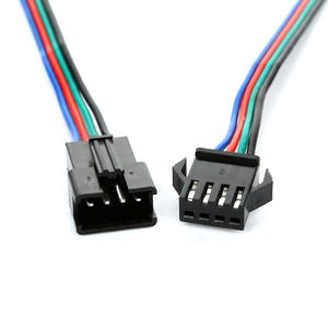 ขั้วต่อ LED แบบ JST ตัวผู้/ตัวเมีย 2-5 พิน สำหรับแถบไฟ LED 5050/3528 ปรับความยาวได้ สี OEM สำหรับเครื่องจักรและเครื่องใช้ไฟฟ้าภายในบ้าน - Product Image 2