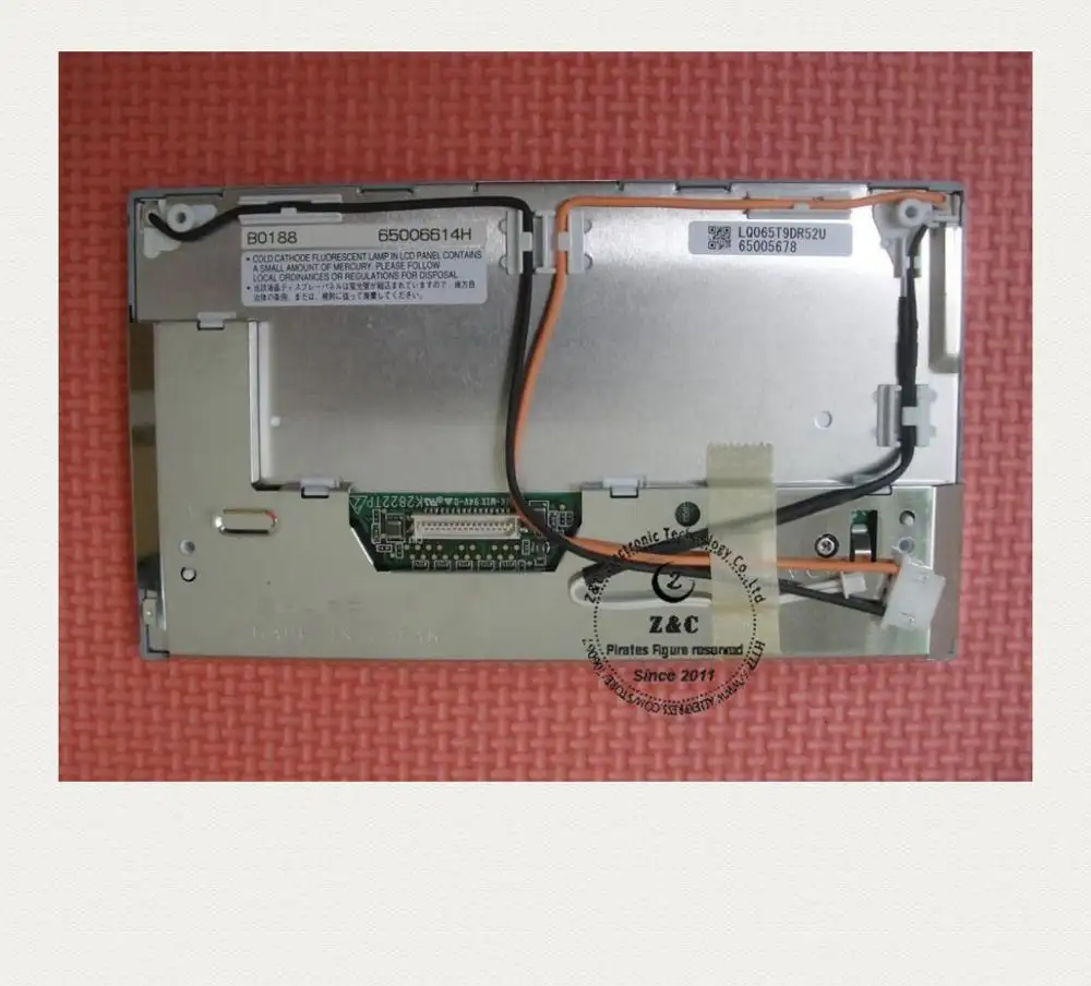 Orijinal 6.5 inç yedek TFT araba lcd ekran porsche pcm2 acı 2003-2004 navigasyon