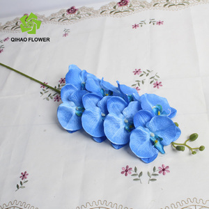 Grosse tête de soie <span class=keywords><strong>orchidée</strong></span> fleur artificielle pour la <span class=keywords><strong>d</strong></span>écoration murale - Product Image 2