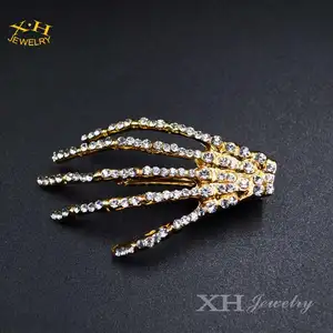 Fashion Personalized Fashion Jewelry Accessory Hand Bone Skeleton Hairpin Hair Clip