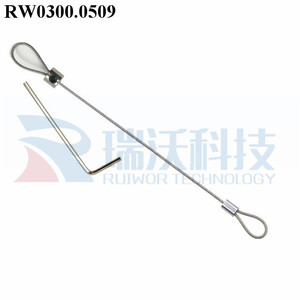 Cabos personalizados de corda de fio de fio e gancho extremidade do cabo kits de segurança cabo/corda de fio de segurança com conexões - Product Image 5