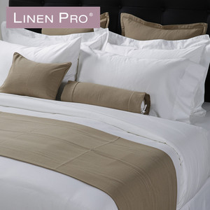 Royaume-uni reine hôtel lit feuilles ensemble 200 blanc roi polyester texturé, <span class=keywords><strong>polycoton</strong></span> roi deux feuilles plates pour hôtel lit - Product Image 5