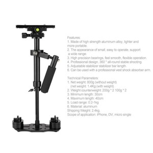 Esun-nouveau <span class=keywords><strong>stabilisateur</strong></span> de caméra portable Gyro S40, pour <span class=keywords><strong>iPhone</strong></span> SLR DV, caméras vidéo - Product Image 5