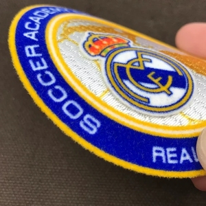 Kişiselleştirilmiş tasarım ısı transferi baskı özel futbol takım kulübü logosu 3D akın yama - Product Image 5