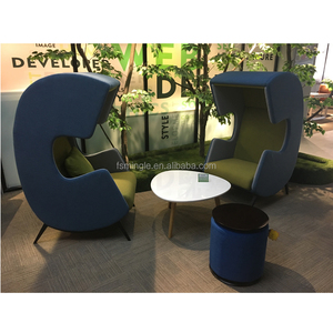 Silla de cafetería tela nave espacial silla reunión vainas área XY001 MINGLE <span class=keywords><strong>muebles</strong></span> - Product Image 1