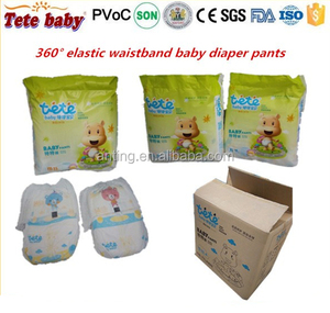 Pantaloni di addestramento del <span class=keywords><strong>bambino</strong></span> usa e getta, <span class=keywords><strong>bambino</strong></span> tirare pannolini, <span class=keywords><strong>slip</strong></span> pannolino - Product Image 1