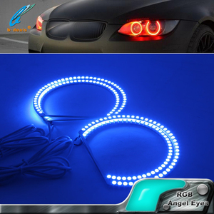 5050 SMD RGB occhi di angelo 4*131 millimetri <span class=keywords><strong>E46</strong></span> E36 E39 <span class=keywords><strong>led</strong></span> angel eyes per bmw halo anelli