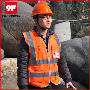 Gilet <span class=keywords><strong>de</strong></span> construction <span class=keywords><strong>de</strong></span> haute qualité avec poches Gilet <span class=keywords><strong>de</strong></span> sécurité personnalisable avec logo - Product Image 5