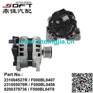 Phát điện/90A 12 V/231004527R/F000BL0407/231005079R/F000BL0456 Cho Renault Largus/Logan/K7M /K7J/K4M