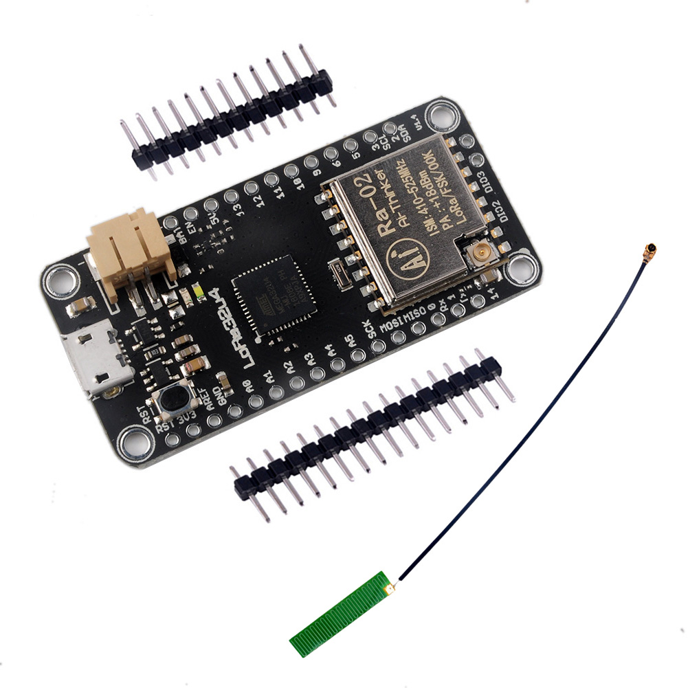 DIYmall LoRa32u4 RA02 RA-02 1KM SX1278 Lora плата большой радиус действия Lora модуль с антенной для Arduino