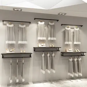 XINJI Hohe Ende Kleidung Display Möbel Eisen Material Angepasst Größe Einzelhandel Kleidung Shop-Display-Racks