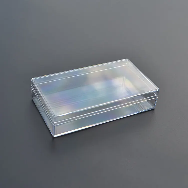 透明で硬い/硬いプラスチック製のトランプボックス