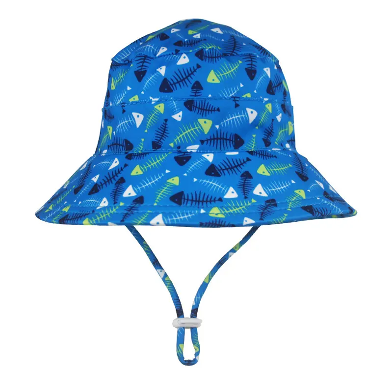 Chapéu personalizado 100% algodão spf proteção solar do bebê
