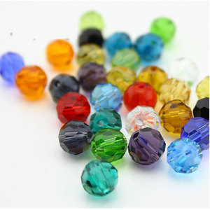 2023 vendita calda sfaccettata perline di cristallo rondelle per la creazione di gioielli - Product Image 2