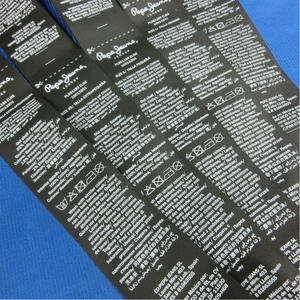 Etiquetas de Cuidado Lavables Impresas Personalizadas para Artículos Hechos a Mano - Etiquetas Tejidas Privadas - Product Image 4