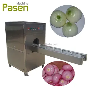 Onion tail and top cutting machine | Onion roots cutting machine | Onion cutting process machine