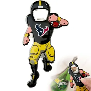 Player Form Rugby NFL Fantasie fußball Flasche Opener