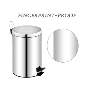 Poubelle à pédale en acier inoxydable pour la maison, vente en gros par le fabricant - Product Image 4