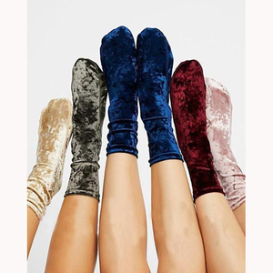 Fashion <strong>Women</strong> <strong>Warm</strong> Terry Velvet High <strong>Socks</strong> <strong>Women's</strong> Velvet Slouch <strong>Socks</strong> - Product Image 1