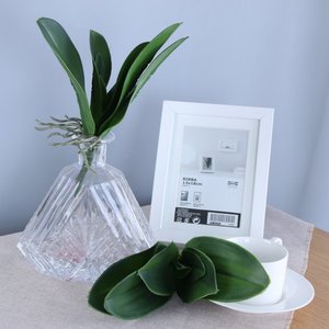 ดอกยางสัมผัสจริงวัสดุผ้าก้านเล็กสำหรับตกแต่งวันคริสต์มาสฮาโลวีน - Product Image 3