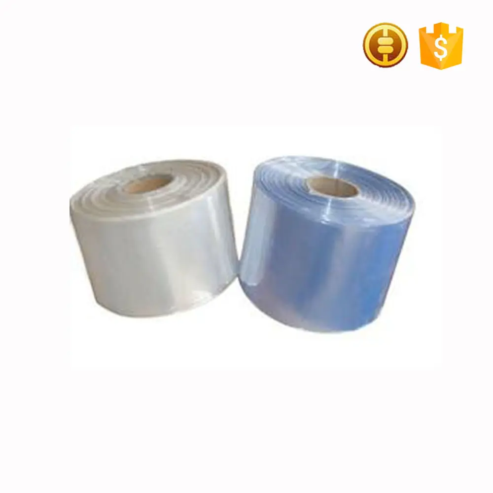 Chinese Fabrikant Hot Koop Lichtblauw PVC Krimpfolie Voor Afdrukken Etiketten