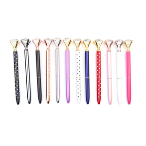 New Luxury Gift Customized Logo Promotional Crystal Big Diamond Ball <strong>Pen</strong> <strong>Multi</strong> <strong>Color</strong> Crystal Ballpoint <strong>Pen</strong> Wholesale - Product Image 6