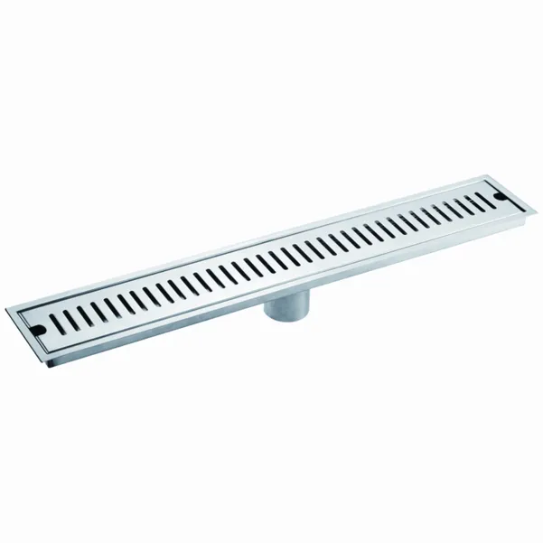 Stainless Steel Linear Shower Floor Drain Shower Channel Drain Outdoor Floor Drain KL-A125