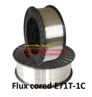 Fil de soudage à âme fluxée FCW Aws A5.20 E71T-1 E71T-1C E71T-GS E71T-11