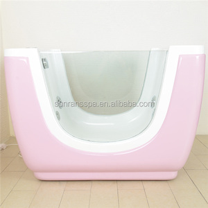 approvazione ce rohs colore rosa baby in fibra di vetro vasca da bagno - Product Image 2