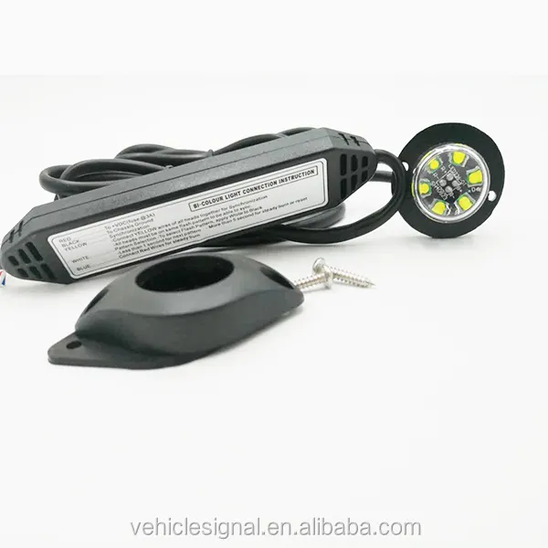 Kit de luz Led estroboscópica para coche, faro de advertencia led, oculto, LTD6320