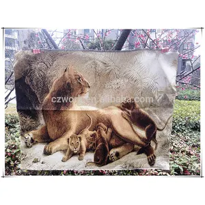 60*90cm manufacturer chinese Overtime is cheap wall hanging tapestry fabric